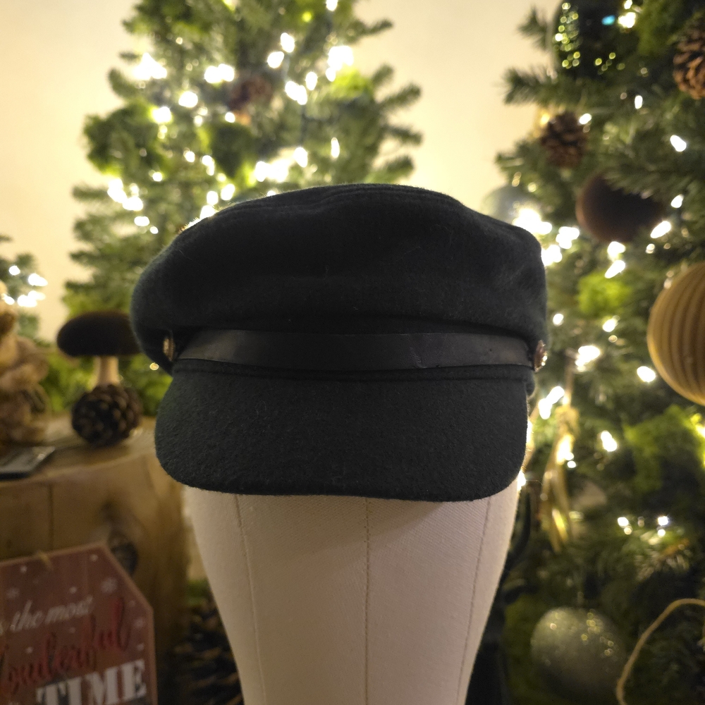 Green Newsboy Cap